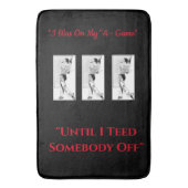 Golf Bath Mat Badematte (Vorderseite Vertikal)