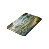 Golf Bath Mat mit Landschaftlichem Golfplatz Badematte (Schrägansicht)