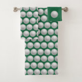  Golf Bathroom Towel Set Gift (Insitu)
