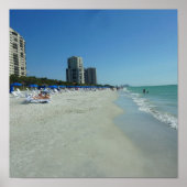 Golf Beach Neapel, Florida Poster (Vorne)