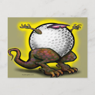 Golf Beast Postkarte