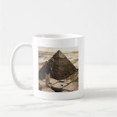 Golf bei der Pyramide Sepia getönt Kaffeetasse (Links)