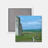 Golf bei Lahinch, Landkreis Clare, Irland Magnet (Vorderseite/Rückseite)