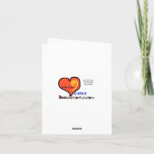 Golf Beileid Condolence Card Karte (Rückseite)