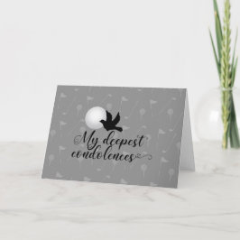 Golf Beileid entschuldigt sich für Ihr Beileid Karte