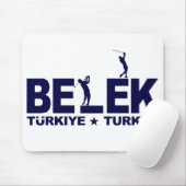 GOLF BELEK mousepad - blau (Mit Mouse)
