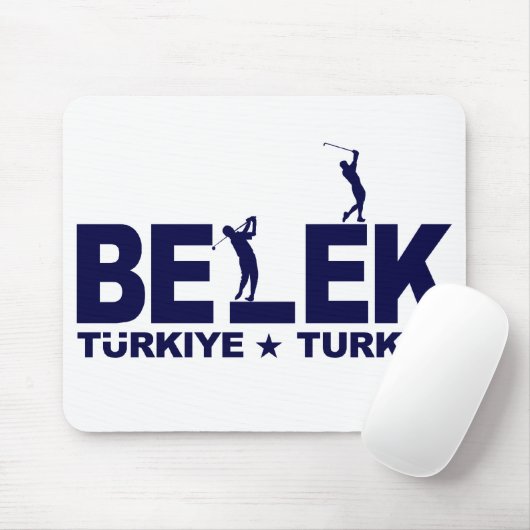GOLF BELEK mousepad - blau (Mit Mouse)