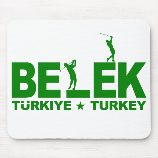 GOLF BELEK mousepad - grün (Vorne)
