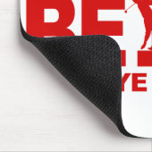 GOLF BELEK mousepad - rot (Ecke)