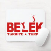 GOLF BELEK mousepad - rot (Mit Mouse)