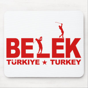 GOLF BELEK mousepad - rot