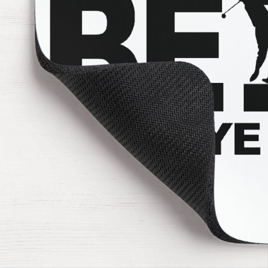 GOLF BELEK mousepad - schwarz (Ecke)