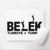 GOLF BELEK mousepad - schwarz (Mit Mouse)