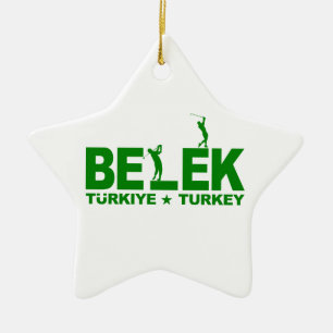 GOLF BELEK-Ornament - anpassbar Keramikornament