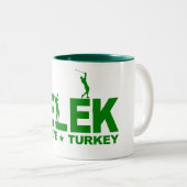 GOLF BELEK Tasse - wählen Sie Stil & Farbe (VorderseiteRechts)