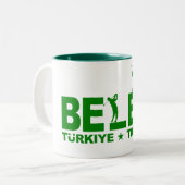 GOLF BELEK Tasse - wählen Sie Stil & Farbe (Vorderseite Links)