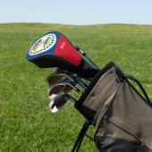 Golf Belize & Belize Flag / Golf Clubs Abdeckung Headcover (In SItu)