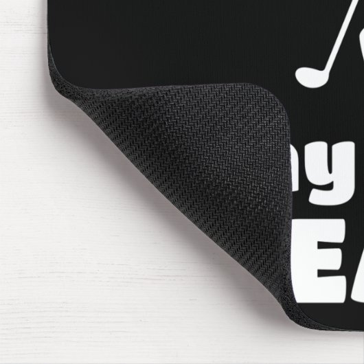 Golf: Benimm dich wie eine Dame, die wie ein Tier Mousepad (Ecke)