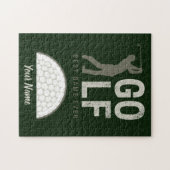 Golf Best Game Ever für Golfspieler und Trainer Puzzle (Horizontal)