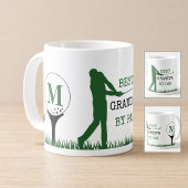 Golf BEST GRANDPA BY PAR Monogram Coffee Tasse