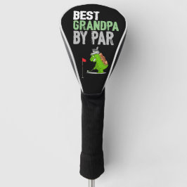 Golf Best Opa by Par mit Dinosaurier Funny Golf Headcover