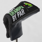 Golf Best Opa by Par mit Dinosaurier Funny Golf Headcover (3/4 Vorderseite)