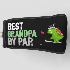 Golf Best Opa by Par mit Dinosaurier Funny Golf Headcover
