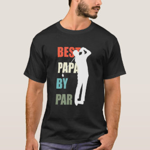 Golf Best Papa Par Golfer Vater T-Shirt