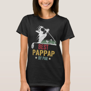 Golf Best Pappap von Par Grandpa Golfer zum Vatert T-Shirt