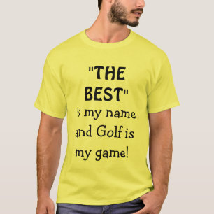 Golf Best Player Spiel Athletik Sport T-Shirt