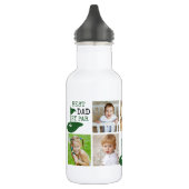 Golf BEST VATER BY PAR 7 Fotomaterial Edelstahlflasche (Links)