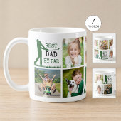 Golf BEST VATER BY PAR 7 Fotomaterial Kaffeetasse
