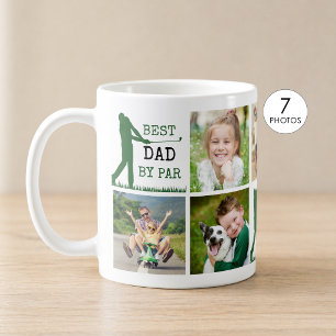 Golf BEST VATER BY PAR 7 Fotomaterial Kaffeetasse