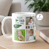 Golf BEST VATER BY PAR 7 Fotomaterial Kaffeetasse