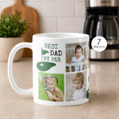 Golf BEST VATER BY PAR 7 Fotomaterial Kaffeetasse