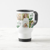 Golf BEST VATER BY PAR 7 Fotomaterial Reisebecher (VorderseiteRechts)
