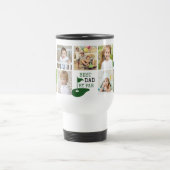 Golf BEST VATER BY PAR 7 Fotomaterial Reisebecher (Mittel)