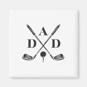 Golf Best Vater Par Daddy Golfer Vatertag Golf Magnet