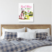 Golf Beste Mama von Par Leinwanddruck (Insitu (Schlafzimmer))