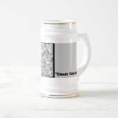 Golf-Bier Stein Bierglas (VorderseiteRechts)