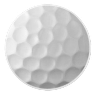 Golf bildet Keramik-Tür-Griff Grübchen Keramikknauf
