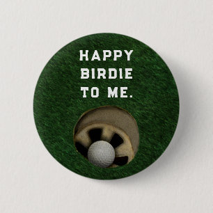 Golf Birdie Auszeichnung Button