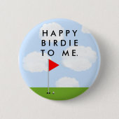 Golf Birdie Button (Vorderseite)