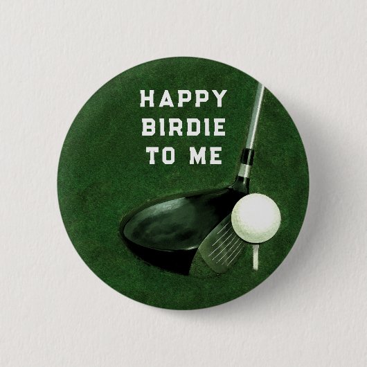Golf Birdie Button (Vorderseite)
