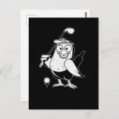 Golf Birdie Funny Bird Animal Spaß Golfing Postkarte (Vorne/Hinten)