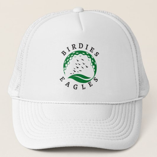 Golf Birdies Eagles | Golfspieler | Golfer Truckerkappe (Vorderseite)