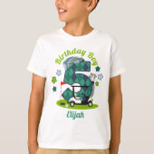 Golf Birthday Boy Shirt Fünftes Golf Party Shirt (Vorderseite)