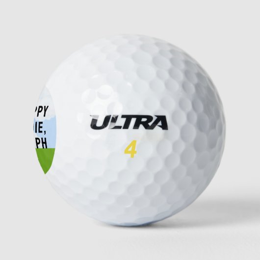 Golf Birthday Collectible Golfball (Logo)