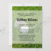 Golf Birthday Einladung (Vorderseite)