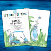 Golf Birthday Einladung Golf Geburtstag Par-tee